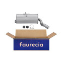 Panela de escape traseira