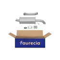 Panela de escape traseira