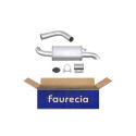 Panela de escape traseira