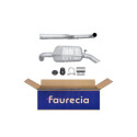 Panela de escape traseira