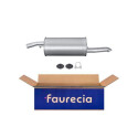 Panela de escape traseira