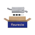 Panela de escape traseira