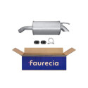 Panela de escape traseira
