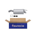 Panela de escape traseira
