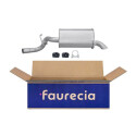Panela de escape traseira