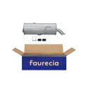 Panela de escape traseira
