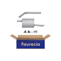 Panela de escape traseira
