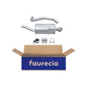 Panela de escape traseira