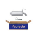 Panela de escape traseira