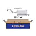 Panela de escape traseira