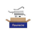 Panela de escape traseira