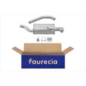 Panela de escape traseira
