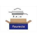 Panela de escape traseira