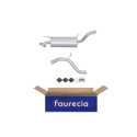 Panela de escape traseira