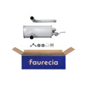 Panela de escape traseira