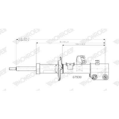 Amortecedor MONROE G7930