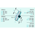 REDUÇÃO M10X1 -M10X1.25 AÇO