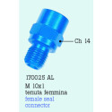 REDUÇÃO MF 10X1 alumínio Azul