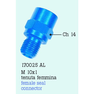 REDUÇÃO MF 10X1 alumínio Azul