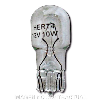 Lâmpada de seta de vidro HERT T13 12V
