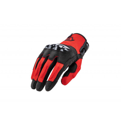LUVAS CE RAMSEY Preto Vermelho L