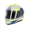KRAPON 2206 CAPACETE AZUL E BRANCO XS