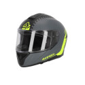 KRAPON 2206 CAPACETE CINZA E AMARELO XS