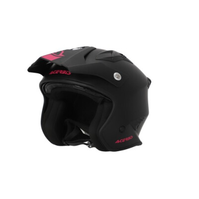 Capacete Acerbis Jet Aria 22-06 Rosa e Preto XS