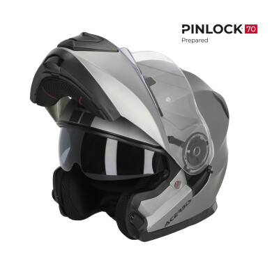 Capacete Serel 2206 Cinza Mel. XS