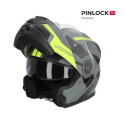 Capacete Serel 2206 Preto Amarelo Fluor M