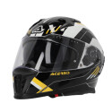 CAPACETE X-WAY GRAPHIC PRETO AMARELO XS
