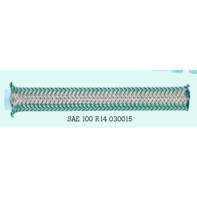 Tubo de anel de teflon 38 INOX