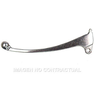 Manete esquerda cromada Honda