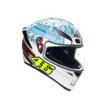Capacete de motocicleta AGV K1 XS Rossi Winter Test Full Face