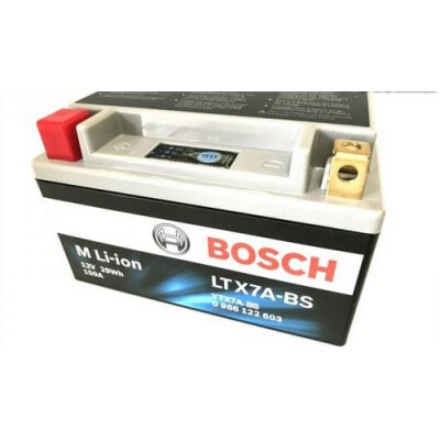 Bateria de lítio para motocicleta BOSCH 2.4ah 160A