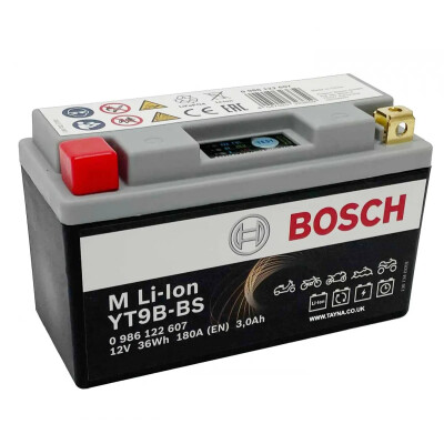 BOSCH BATERIA DE LÍTIO PARA MOTOCICLETA YT9B