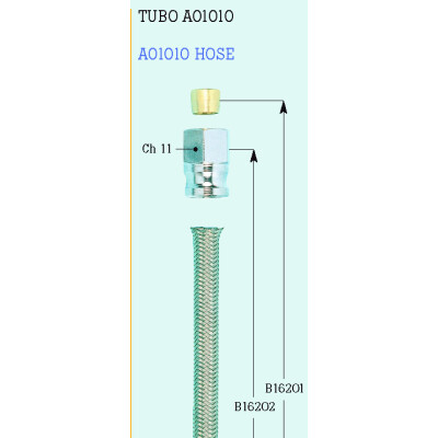 TUBO DE FREIO PTFEINOX 18 RIV TUBO. VERMELHO