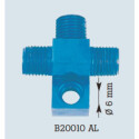 DISTRIBUIDOR DE ALUMÍNIO AZUL MMM 10x1