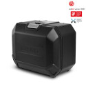 Mala de motocicleta do lado esquerdo. SHAD TR47L Terra Black Edition