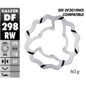 Disco fixo ranhurado GALFER Wave 270x3mm DF298RW