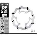 Disco fixo ranhurado GALFER Wave 240x4mm DF531RW