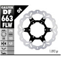 Disco flutuante GALFER Wave (Aço) 298x4mm