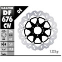 Disco flutuante completo GALFER Wave (C. Alu.) 296x DF676CW