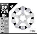 Disco fixo GALFER Wave Skull Design 260x6mm