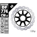 Disco flutuante GALFER Wave completo esquerdo (C. DF774CWI