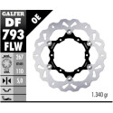 Disco flutuante GALFER Wave (Aço) 267x5mm