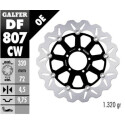 Disco flutuante completo GALFER Wave (Alumínio C.) 320x DF807CW