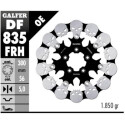 Disco flutuante GALFER Wave Skull Design (aço) DF835FRH