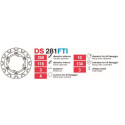 Suzuki RMZ K5-K8 Discos de freio Delt - DS281FTI