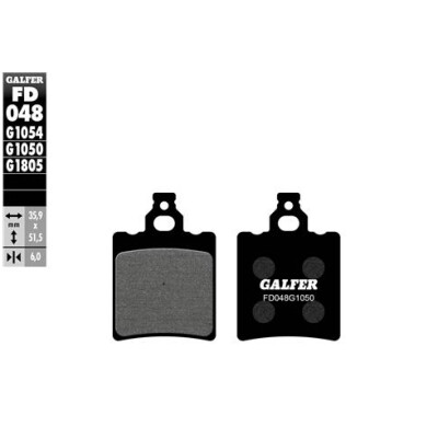 GALFER FD048G1050 Pastilhas para patinete